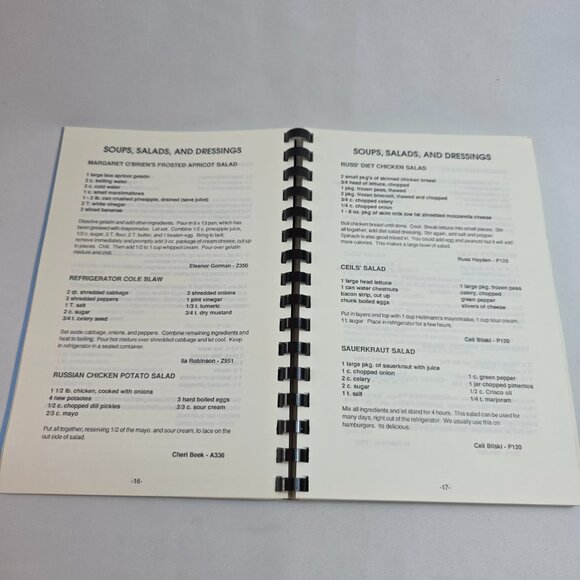 Vintage 1989 Employee Cookbook Smiths Industries Grand Rapids Michigan - Picture 7 of 15